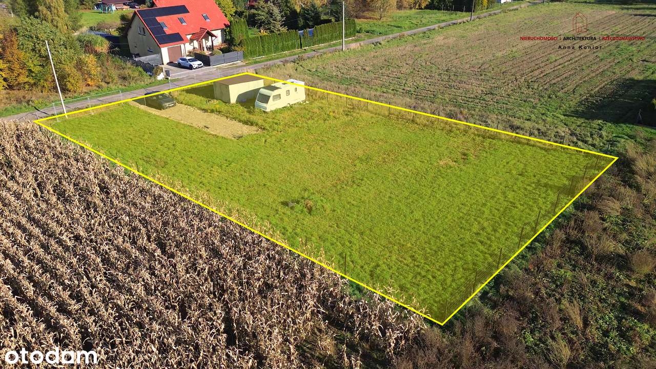 Działka budowlana z pozwoleniem na budowę i projektem-4