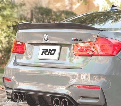 ALERÓN SPOILER TRASEIRO PSM PARA BMW F30 11-18 LOOK M3 CS PERFORMANCE ABS - 3