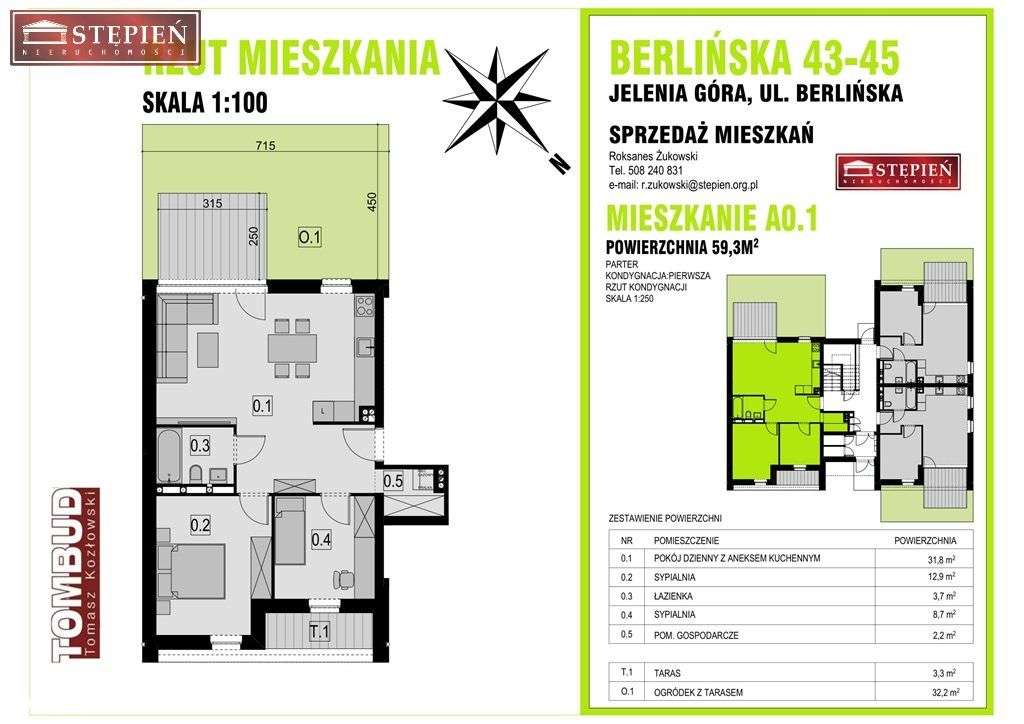 Trzypokojowe z dużymi tarasami - Pełny obrazek: 5/5