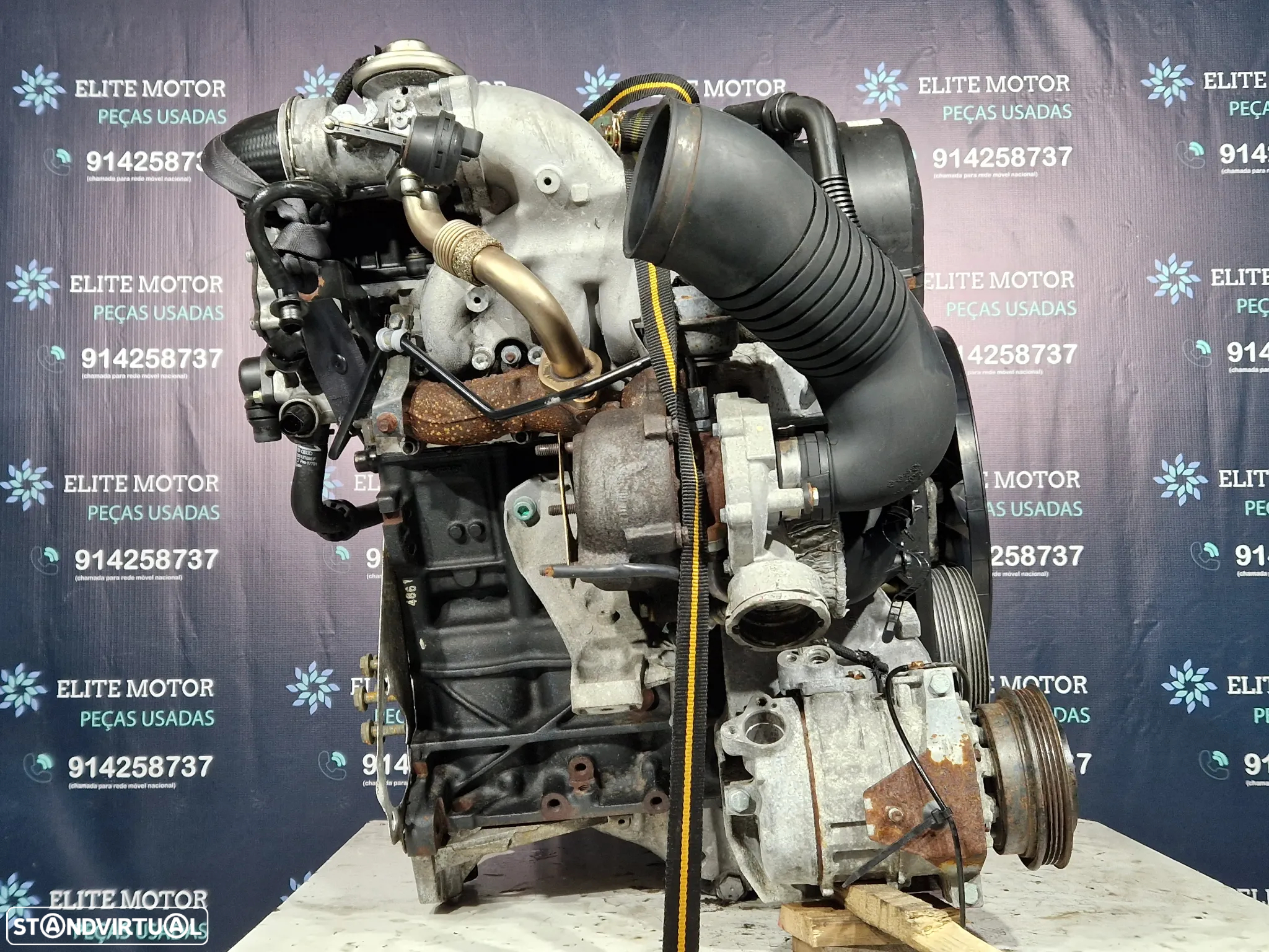 Motor usado AWX VW PASSAT 1.9 TDI 130CV AUDI A4 A6 PD AVF - 6