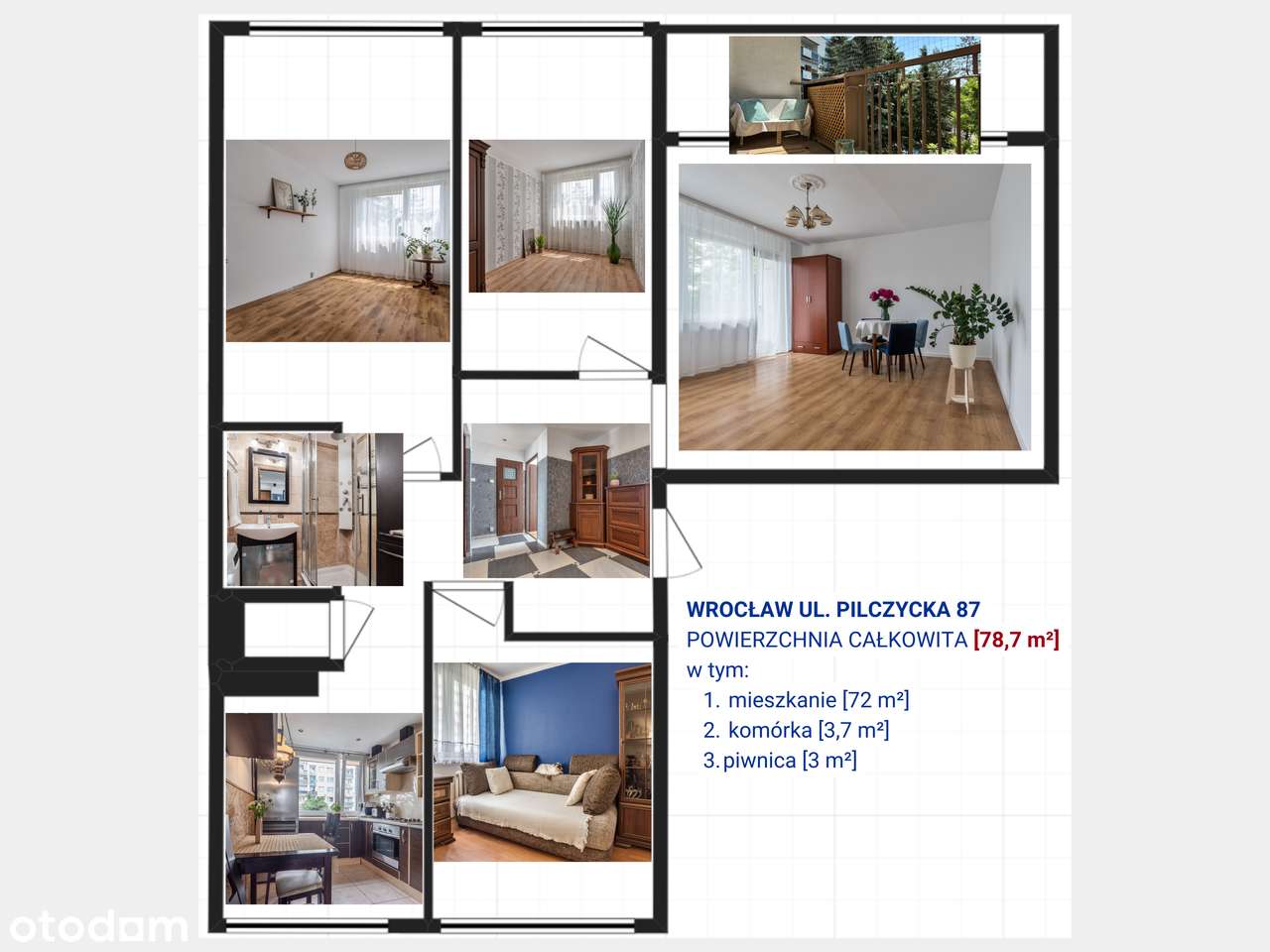 4 pokoje/72 m²/niski blok/blisko terenów zielonych-18