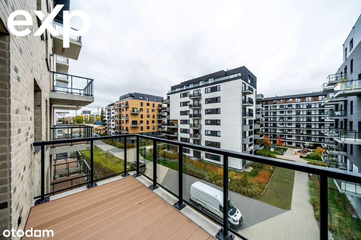 2-pokojowy apartament z balkonem i garażem - Pełny obrazek: 5/9