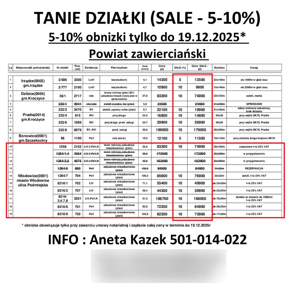 Sale -10% Jura działka budowlana 3261m2 ze stawem  tylko 168.000 zł-13