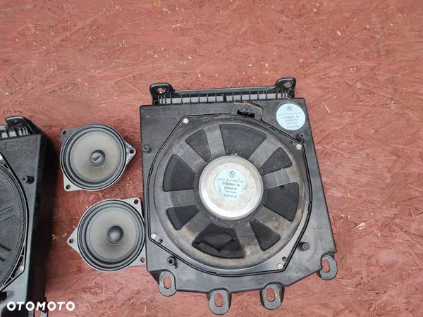 BMW E60 / E61 / E60LCI / E61LCI ORYGINALNE GŁOŚNIKI NISKOTONOWE / WYSOKOTONOWE DO NAGŁOŚNIENIA STEREO-SYSTEM O NR. 6 919 353 / 6 919 354 7 838 915 OEM W DOBRYM STANIE - 4