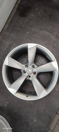 4G0 601025AC FELGI 5x112 8,5Jx20 CALI  ET 45 AUDI A6C7 C7 KOMPLET 2 FELGI PROSTE 2 Z LEKKIM BICIEM DO RENOWACJI - 4