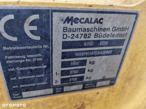 Mecalac AX 850 {Dyferencjał Spicer} - 2