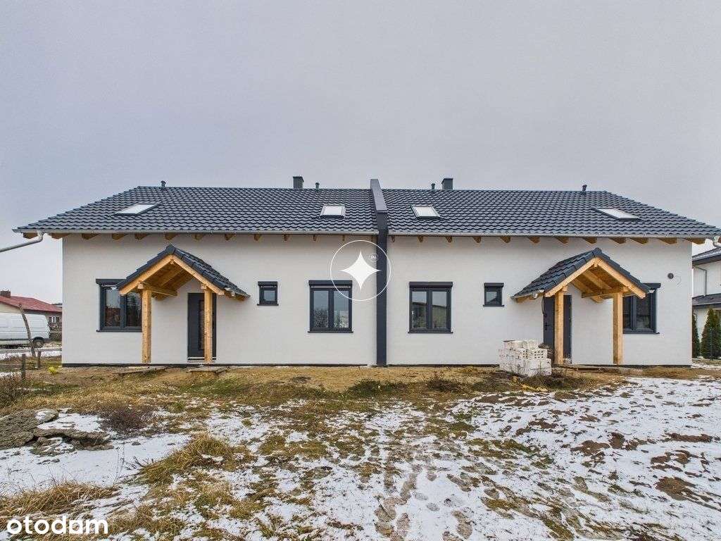 Dom piętrowy | bliźniak | stan surowy zamknięty-1