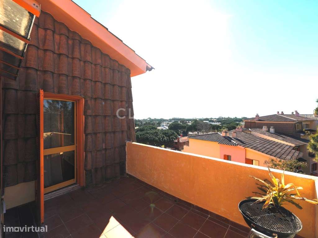 Apartamento T2, garagem, condomínio com jardim, piscina e campo de ...-12