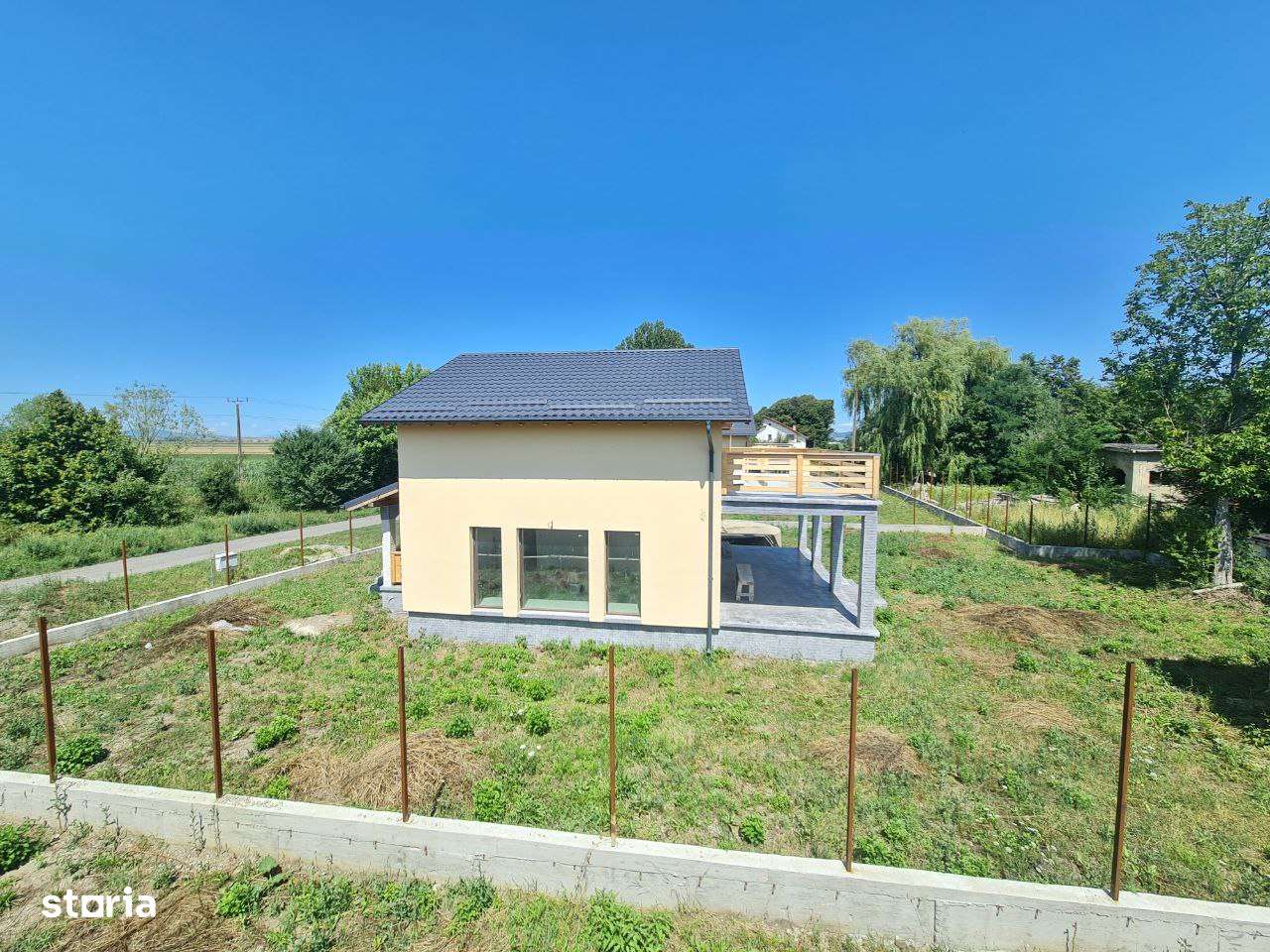 Casa nou 4 camere, teren 750mp de vanzare Halchiu Comision 0-2