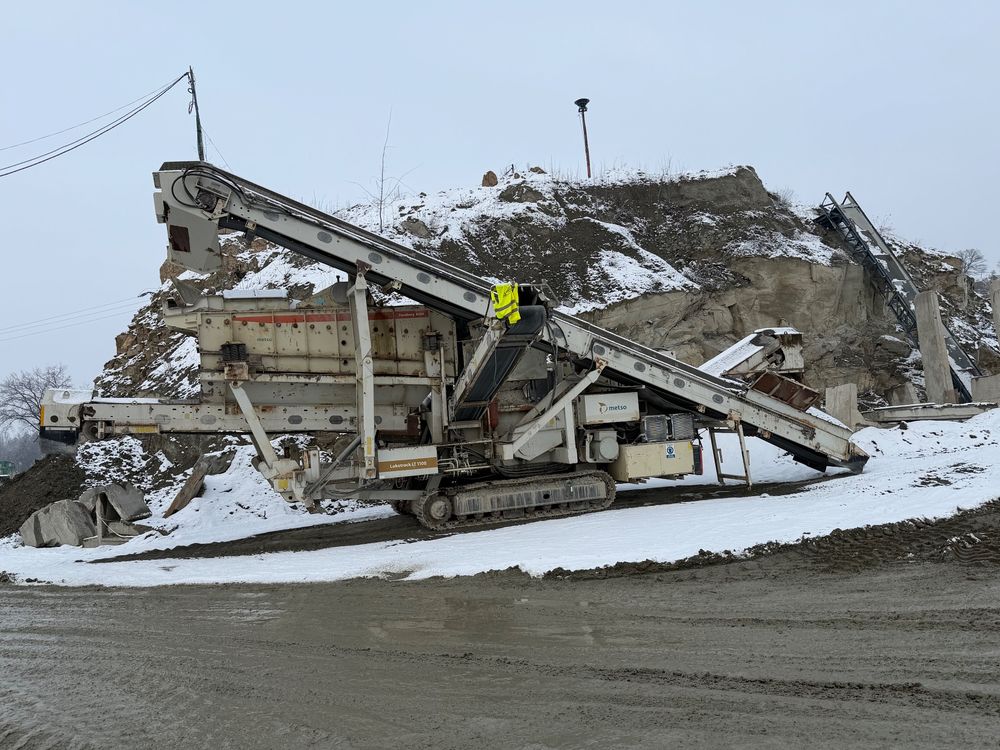 Metso lt1100  zestaw do produkcji grysów przesiewacz + kruszarka metso lt1100 2007