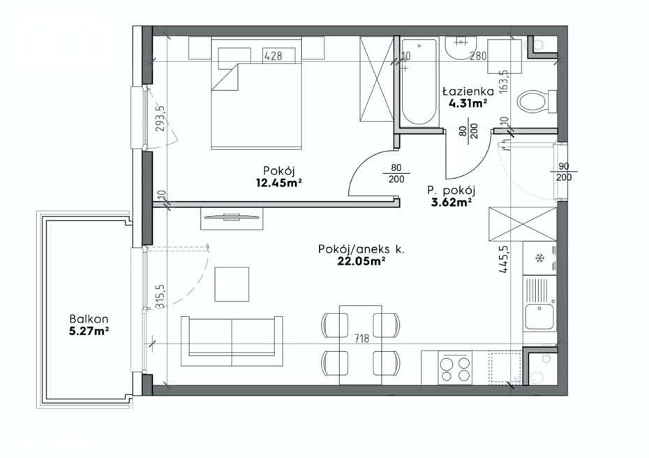 Bez pcc 2% | Gotowy Etap C | Slow City | 2 pokoje-16