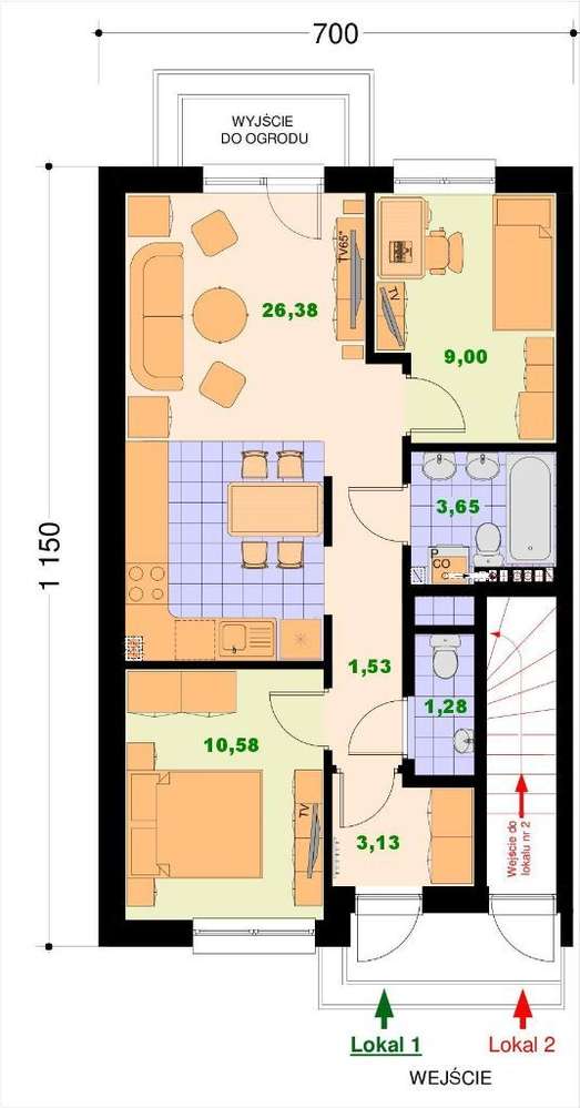 NOWE mieszkania z parkingiem Strzelin-MTB - Pełny obrazek: 4/6