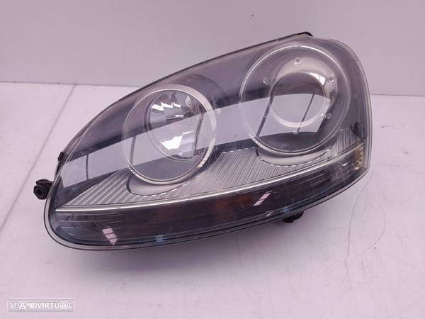 Farol Otica Esquerda Xénon Volkswagen Golf V Variant (1K5) - 1