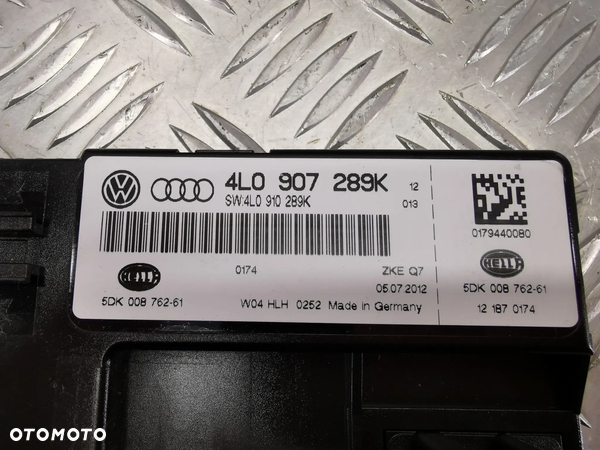 AUDI Q7 4L LIFT 09-15R STEROWNIK MODUL KOMFORTU SWIATEL 4L0907289 K - 2