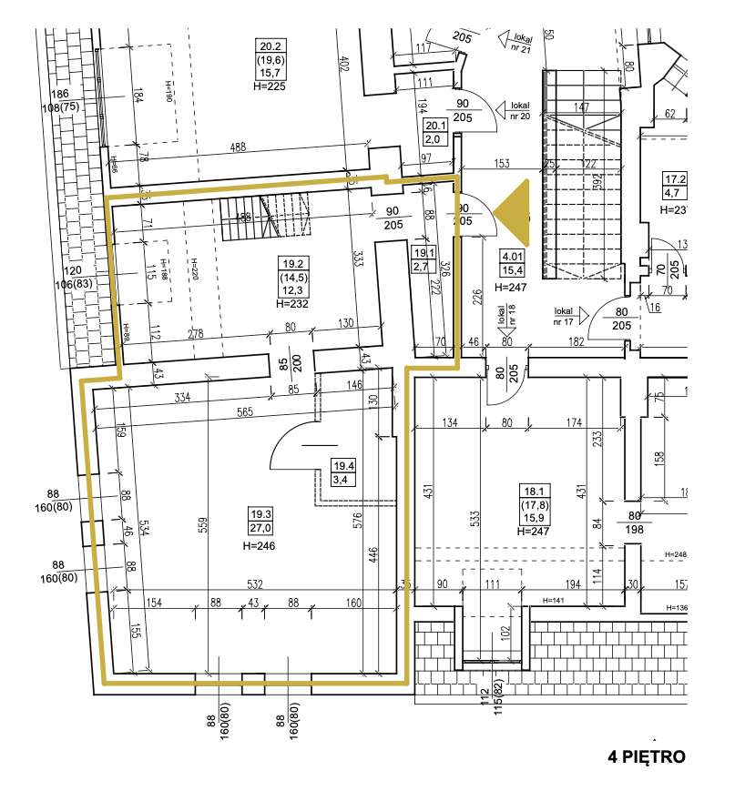 Dwupoziomowe mieszkanie  w centrum Chorzowa Sobieskiego 14 - Pełny obrazek: 4/14