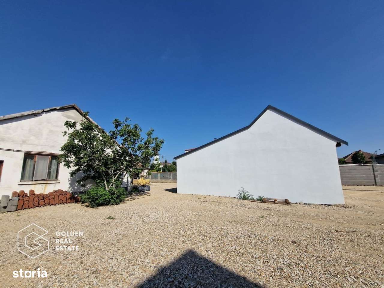 Teren 900 mp cu cladire de birouri pt depozit, parc auto,  centru logi - Imagine principală: 5/14