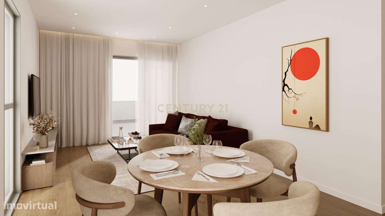 T2 NOVO - Viva com conforto e centralidade no Muralha Setúbal Residenc - Grande imagem: 3/10