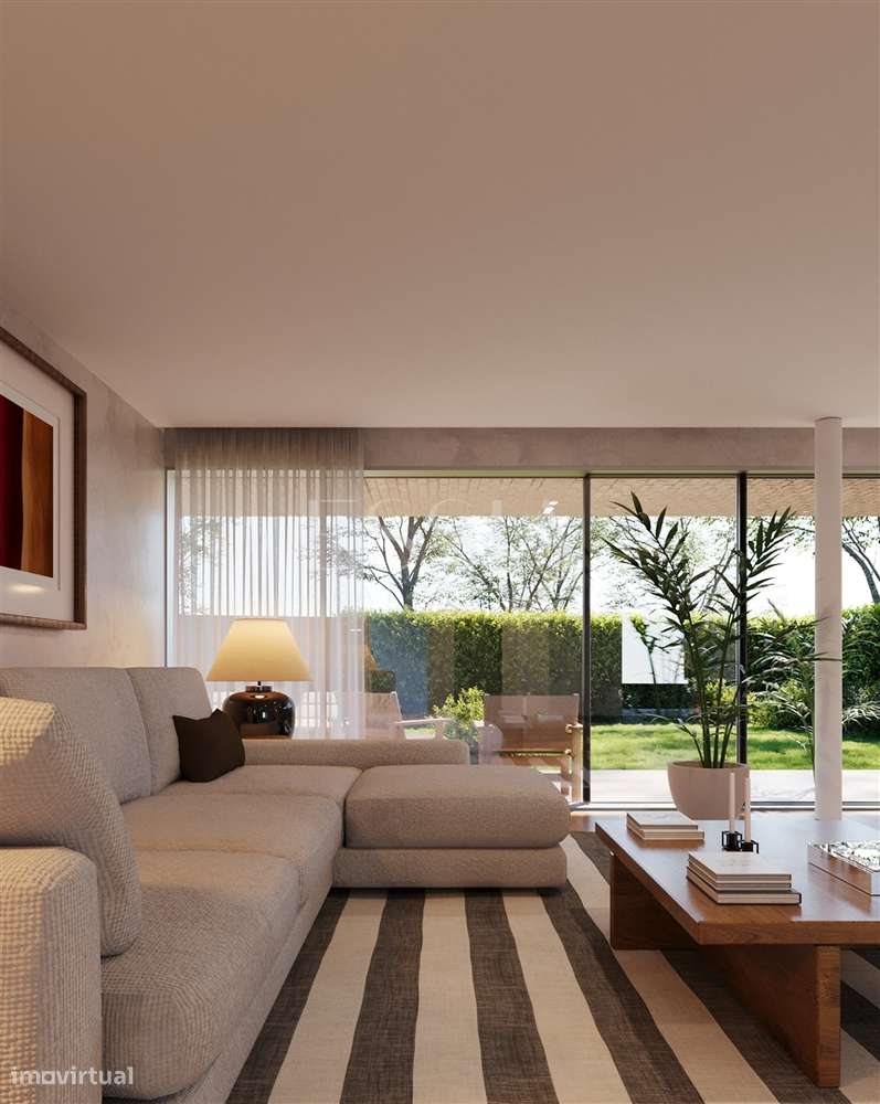 Apartamento T2 com Jardim no Condomínio Bairro dos Músicos, Porto-1