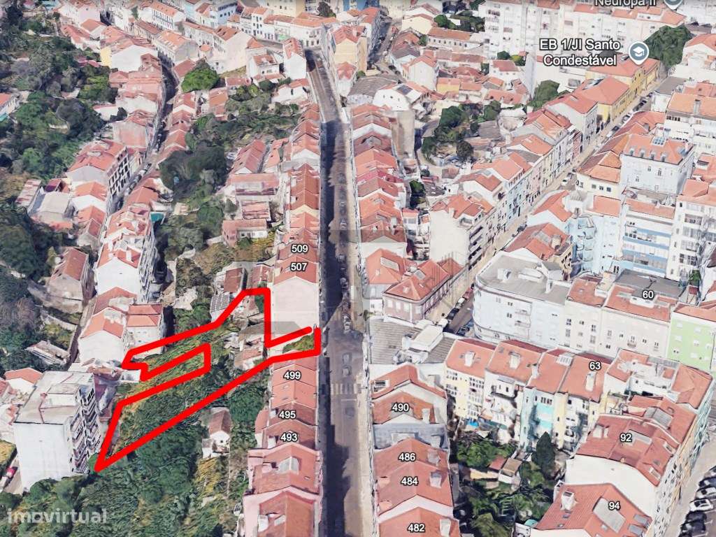 Terreno Urbano para Construção com PIP para Venda na Rua Maria Pia,... - Grande imagem: 4/13