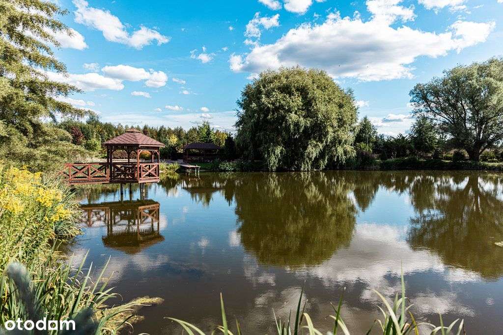 Dom pod Warszawą z sąsiedztwem jeziorka Bonusy !-9