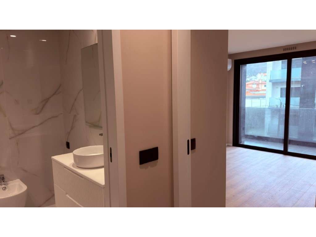 Apartamento T1 novo no Empreendimento Cagide-12