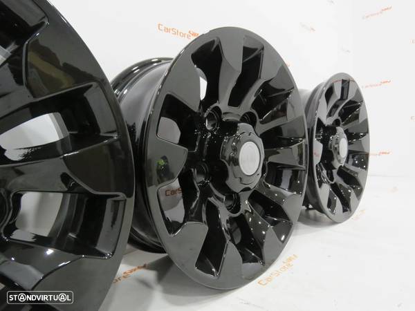 Jantes Look Land Rover Defender 16 x 7 et 20 5x165 Preto Brilhante - 5