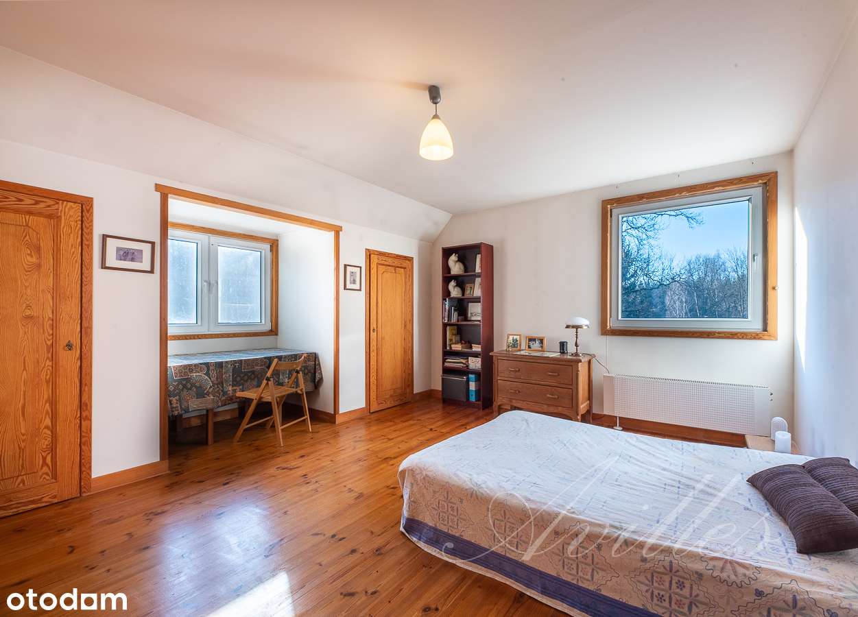 Malownicza działka, przestronny dom, tuż przy Puszczy Kampinoskiej.-17