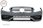 Pachet Exterior Complet cu Ornamente Evacuare Negre Mercedes E-Class W212 Facelift- livrare gratuita - 2