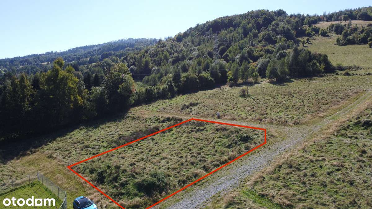 urokliwa działka w Jugowicach, miejsce pełne natury-1