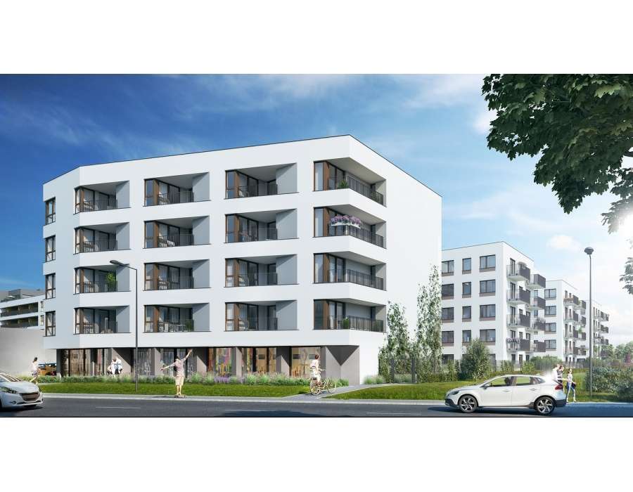 Nowoczesne 2-pokojowe mieszkanie 49,93 m² Poznań, ul. Smolna 13D