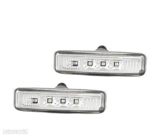 PISCAS LATERAIS LED E39 95-03 CROMADO - 1