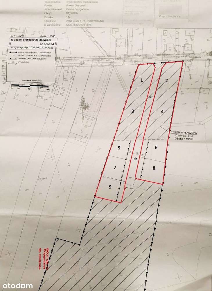 Duża działka pod osiedle domów jednorodzinnych-1