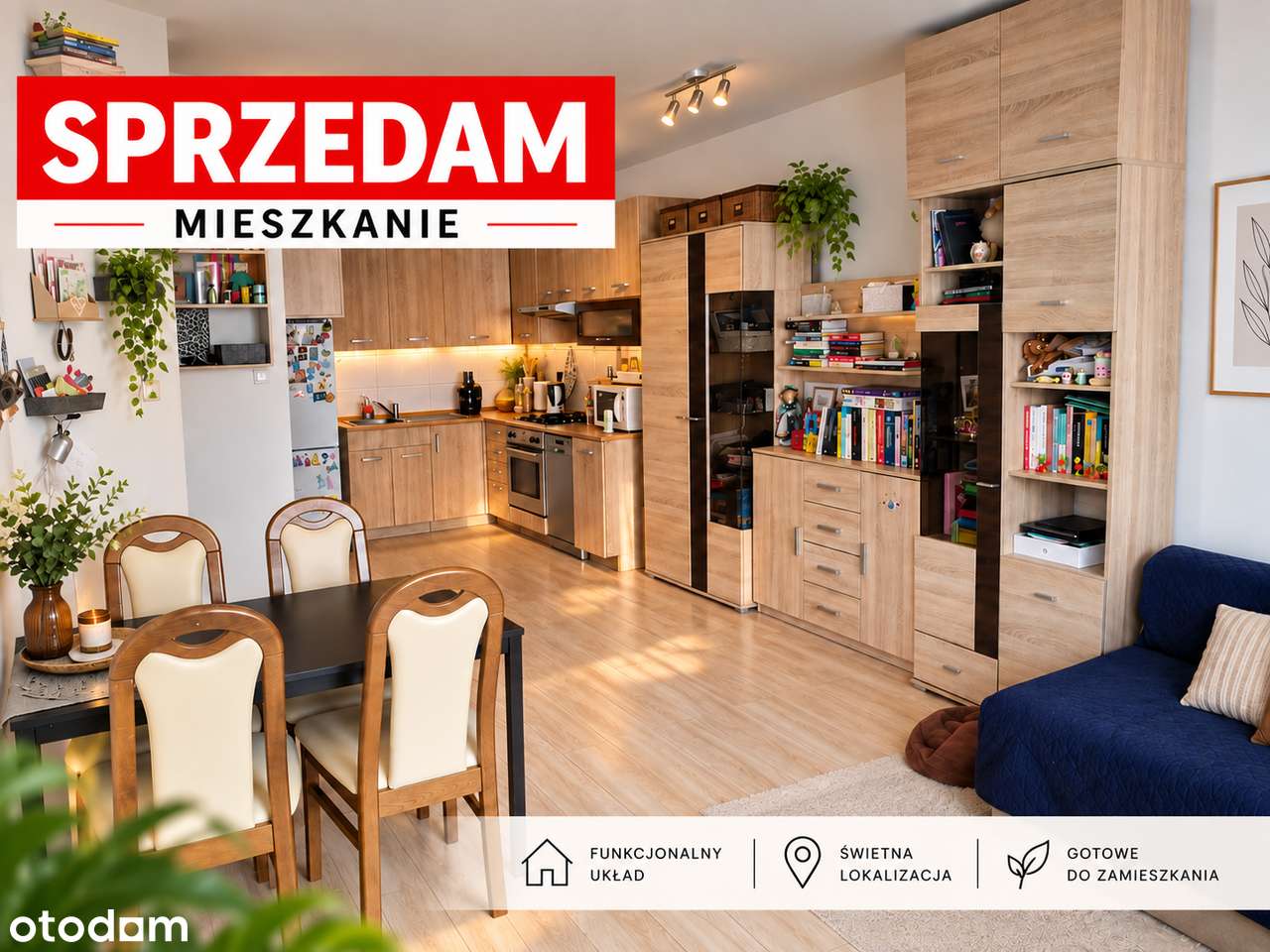 2 pokoje | 44,5 m² | loggia | miejsce postojowe | Białołęka-0