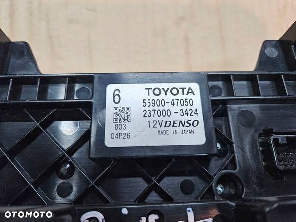 TOYOTA PRIUS PLUS PANEL STEROWANIA NAWIEWAMI - 7