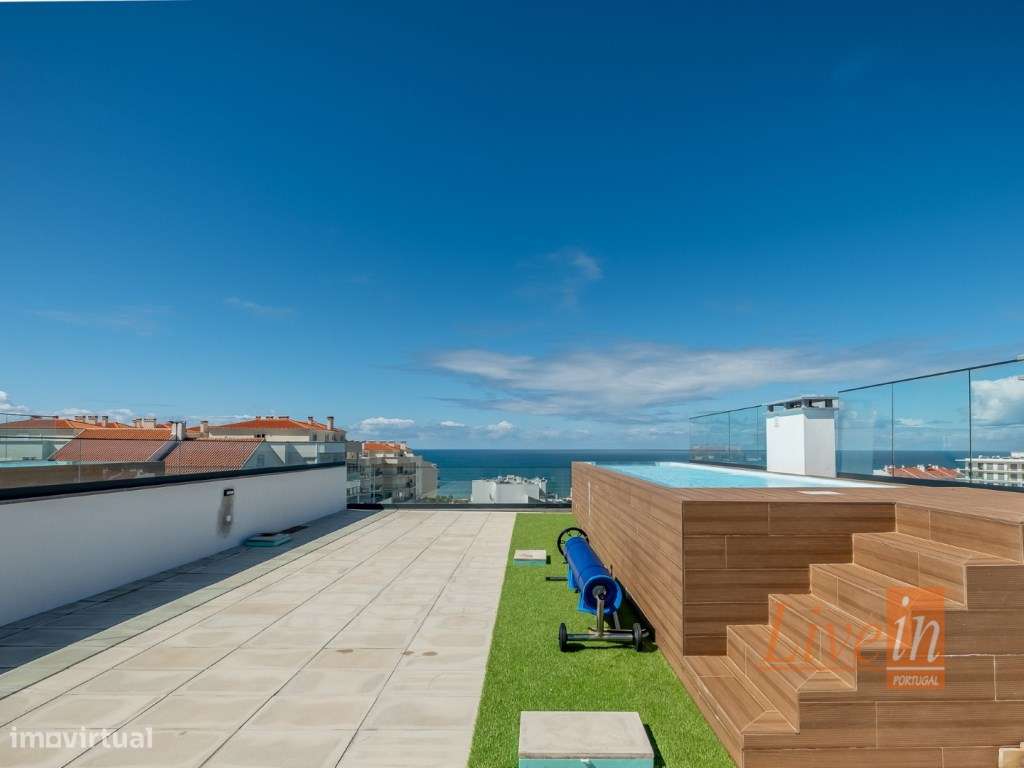 Apartamento T2 Novo com piscina privada e vista mar na Ericeira - Grande imagem: 4/28