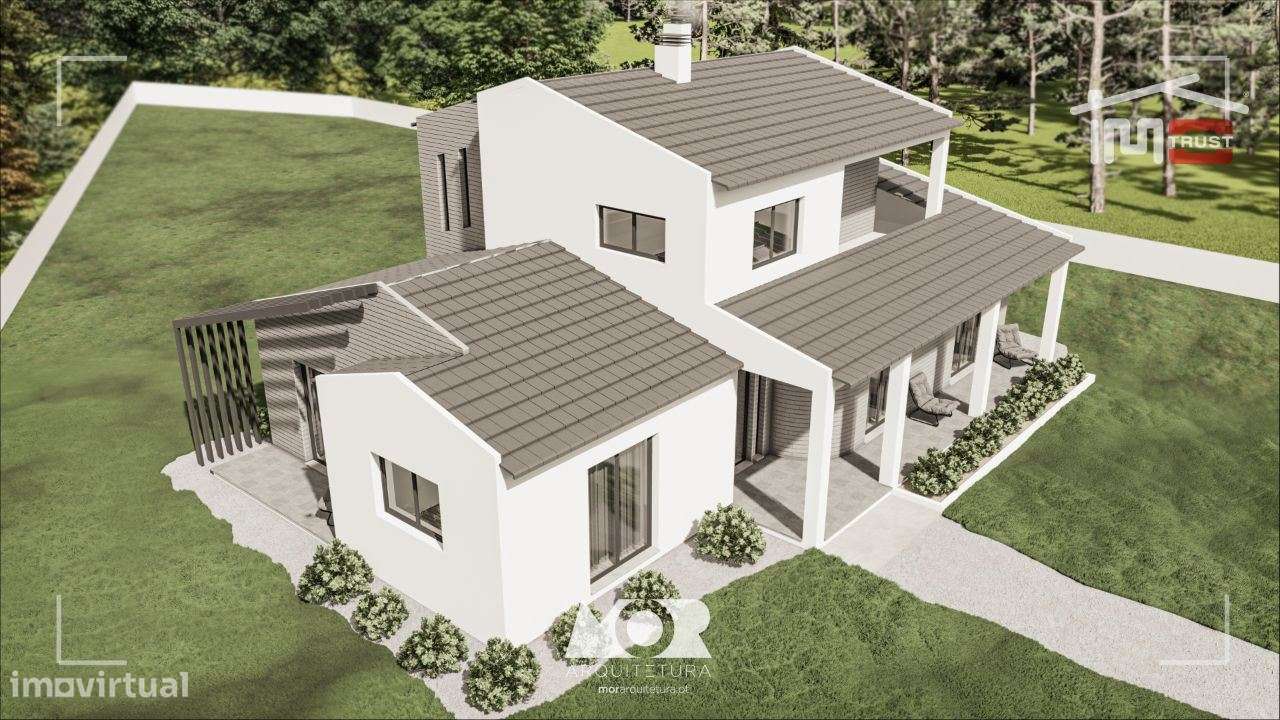 Dois lotes Maravilhosos com uma moradia aprovada, em local soberbo. - Grande imagem: 5/14