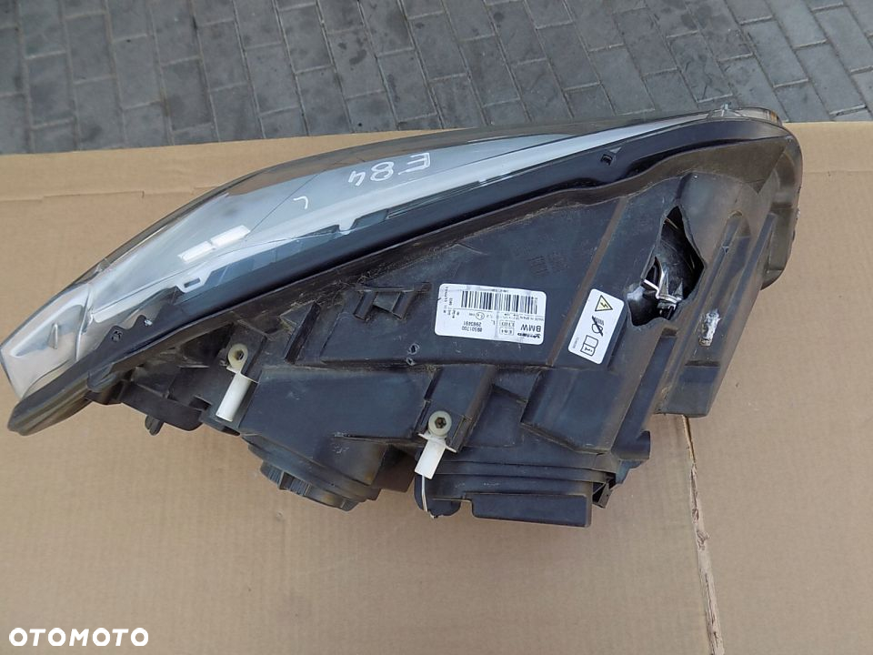 BMW E84 LAMPA PRZOD LEWA XENON KOMPLETNA - 4