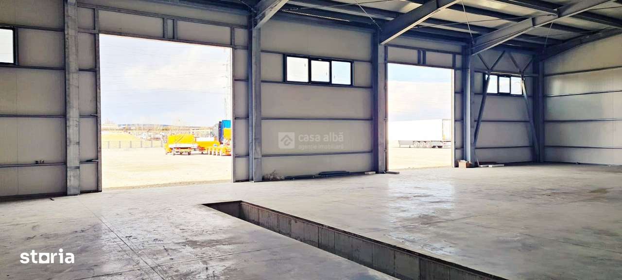 Zona Industriala, hala constructie noua, 600mp, toate utilitatile - Imagine principală: 4/10