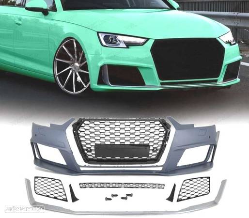 PARA-CHOQUES FRONTAL PARA AUDI A4 B9 SEDAN AVANT 16- LOOK RS4 - 1