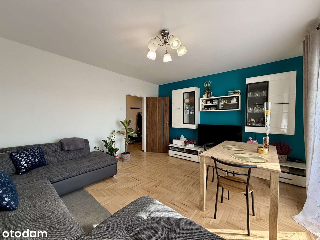 3 pokojowe mieszkanie na os. Gołębiów | Ogrodzony blok | Bez piecyka-0