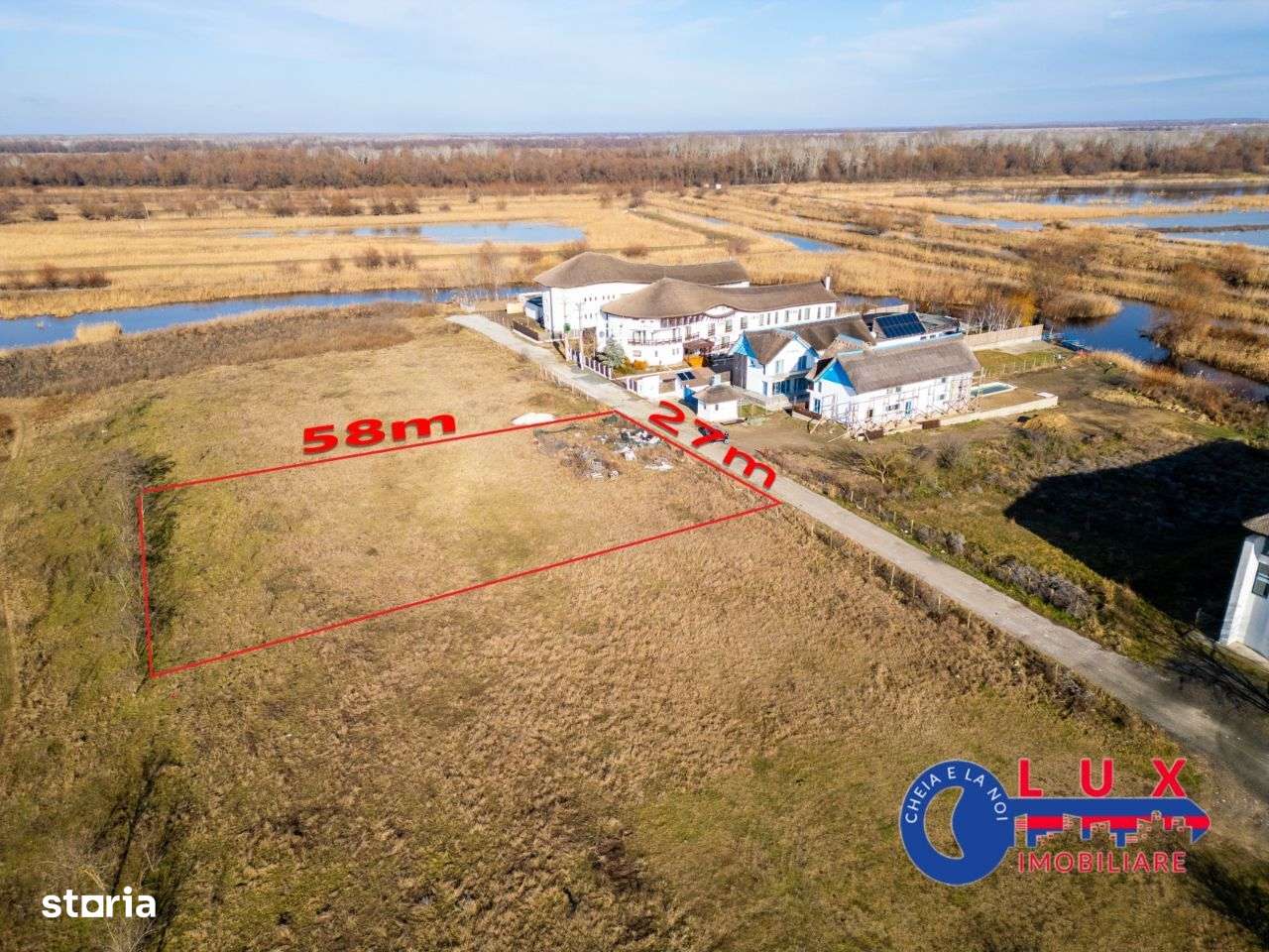 ID 7806 Teren intravilan in Comuna Murighiol - Imagine principală: 3/16