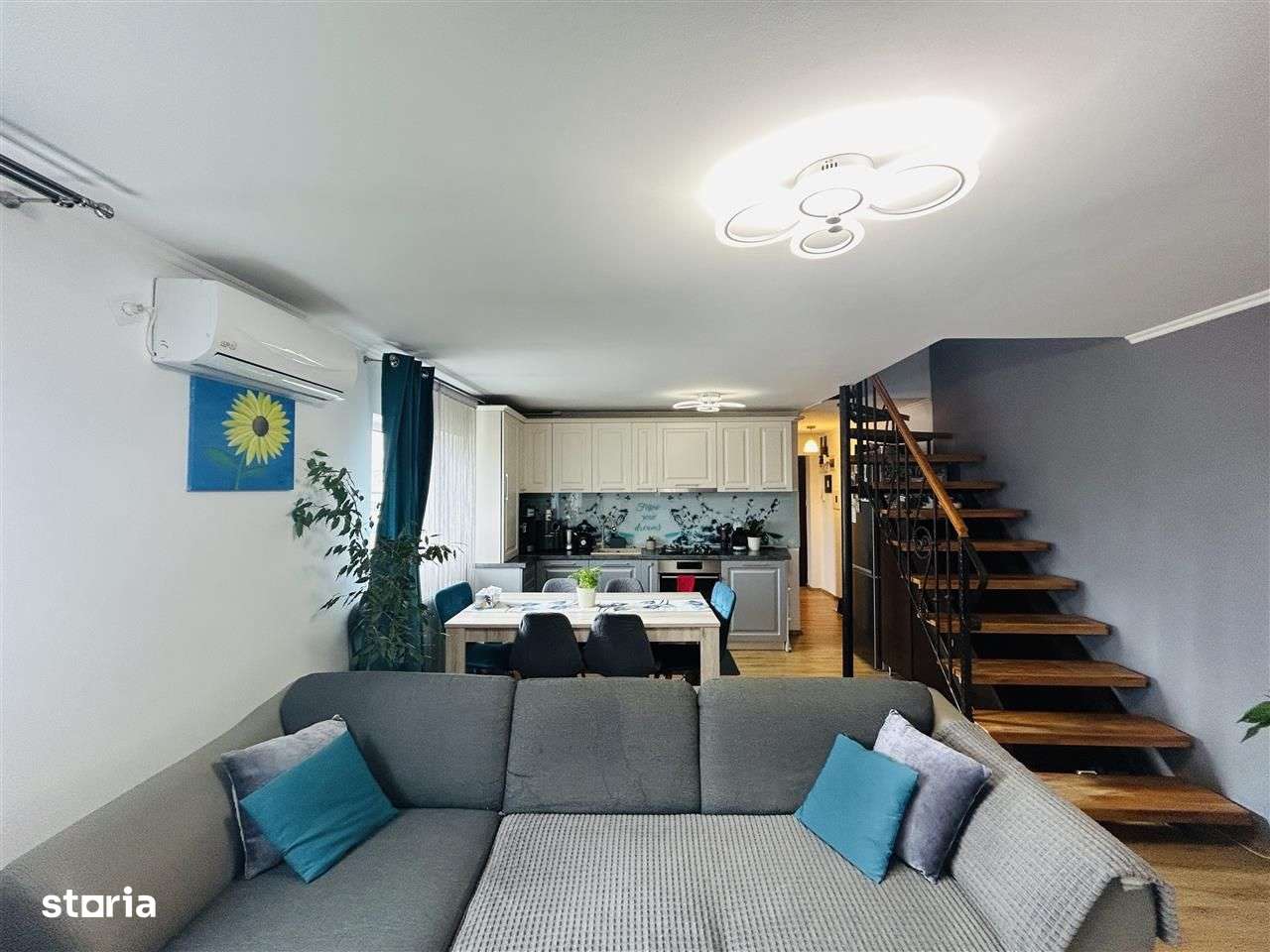 Apartament 3 camere | 2 Niveluri | Mobilat & Utilat | Cedonia - Imagine principală: 3/17