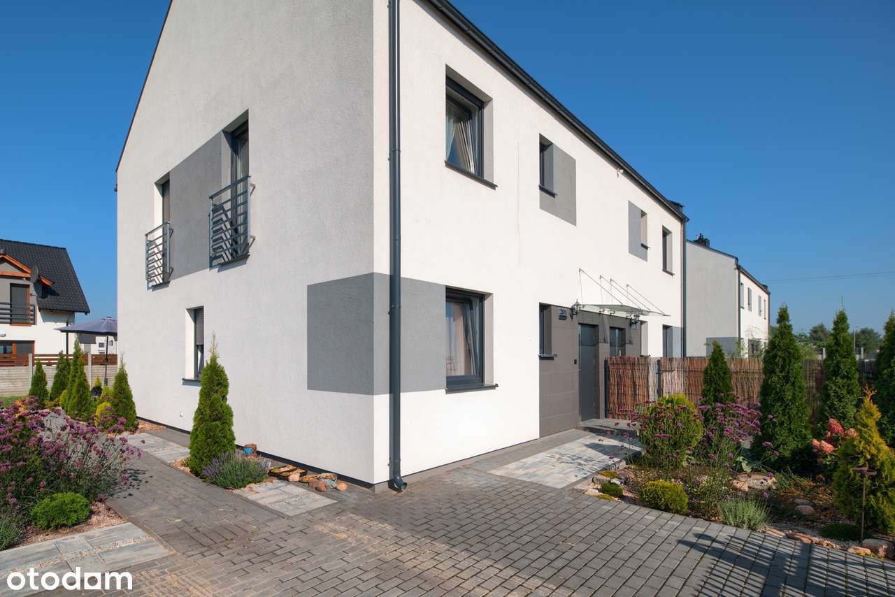 Bliźniak z ogrodem- Gołuski- gotowy do wprowadzenia-19