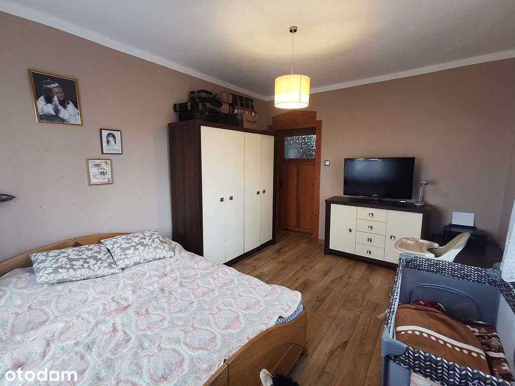 Przestronna połowa domu z ogrodem i garażem, 98,64 m², Lubań-4