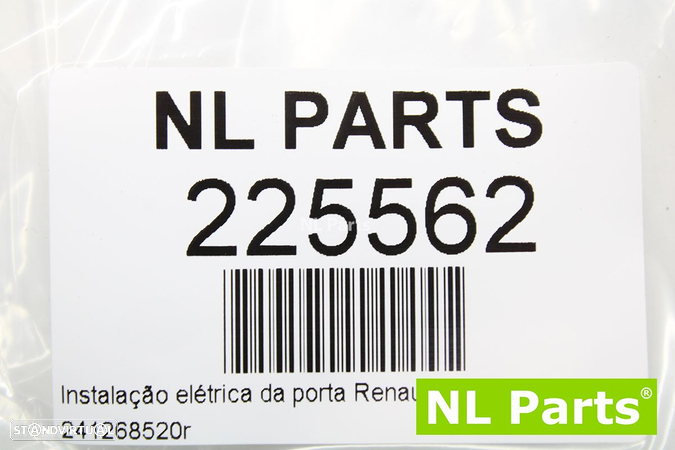 Instalação elétrica da porta Renault Megane 4 241268520r - 8