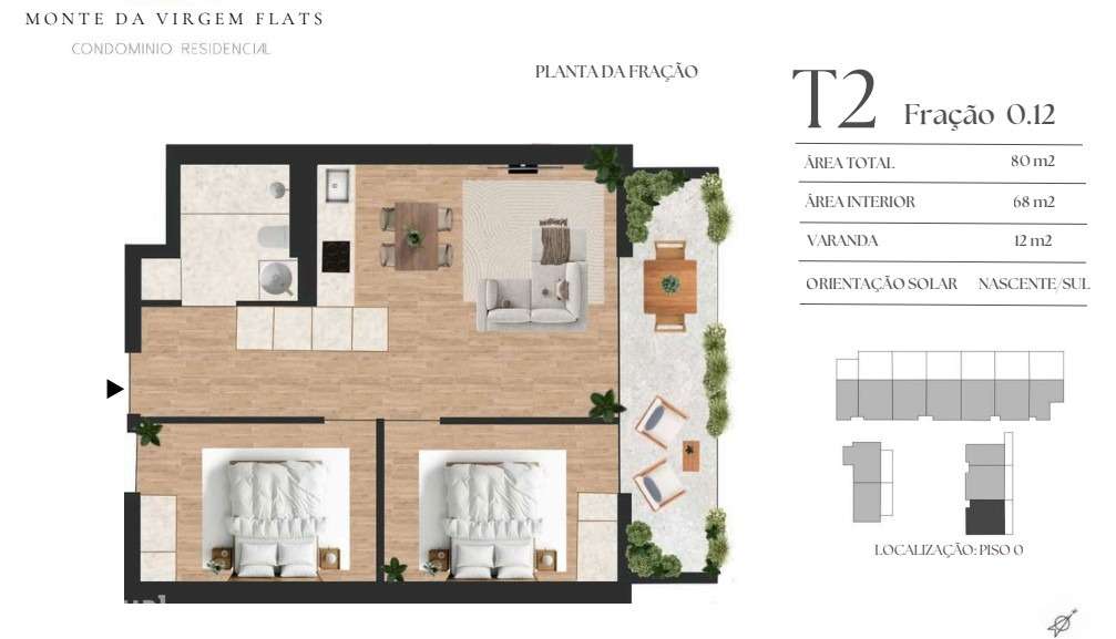 Apartamento, 80 m², Vilar de Andorinho-6