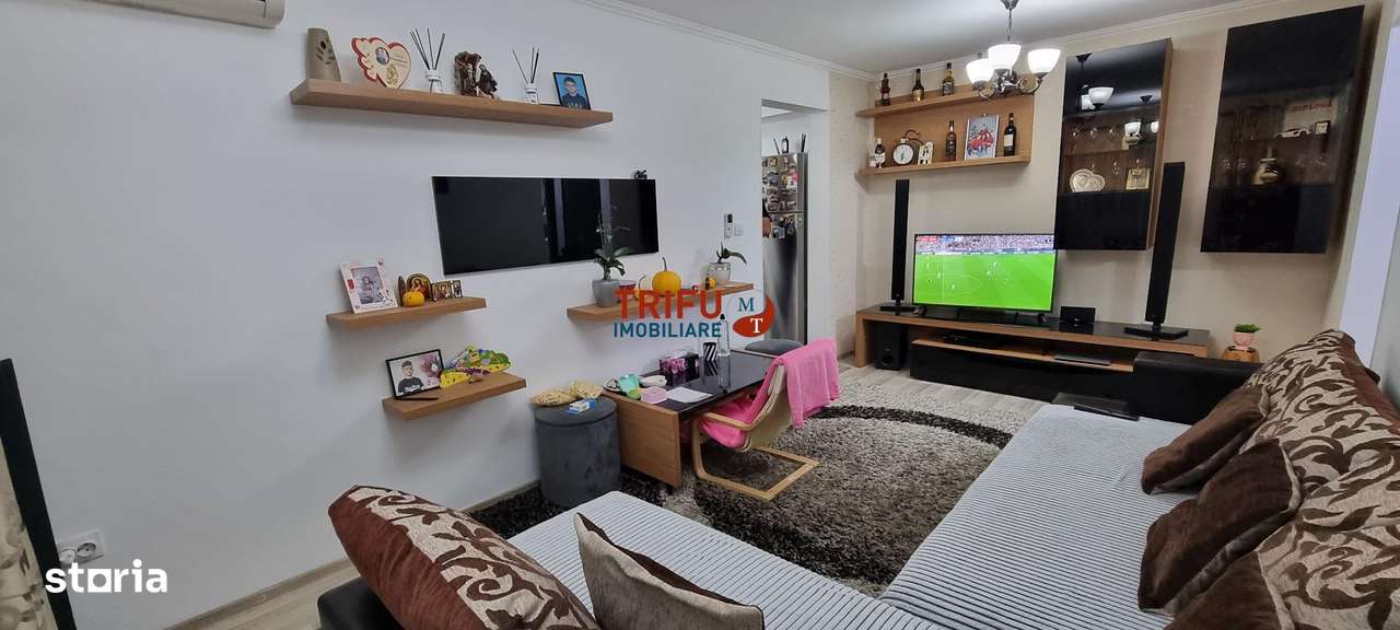 Apartament 3 camere de vanzare Cetate 70 mp mobilat si utilat - Imagine principală: 1/9