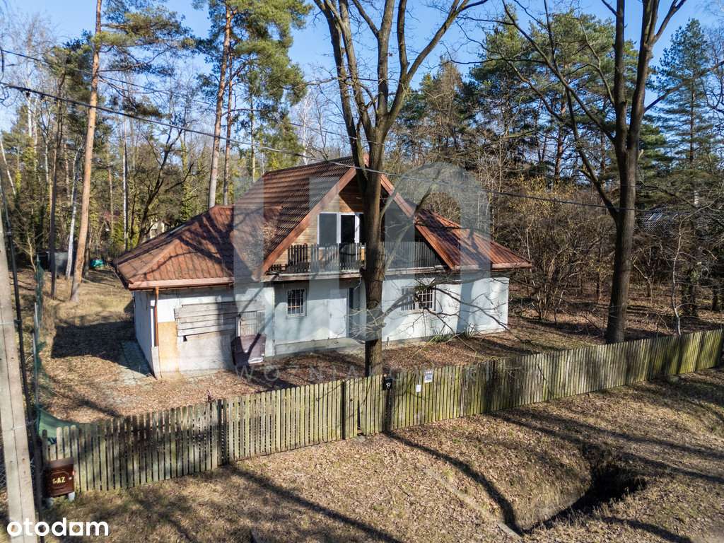 Zalesie Dolne | Duża działka 1040 m² | Do remontu