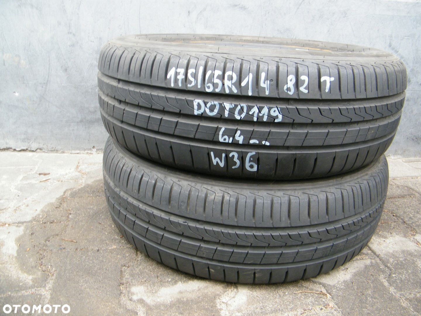 W36 2xLATO 175/65R14 82T HANKOOK KINERGY ECO 2 - 1