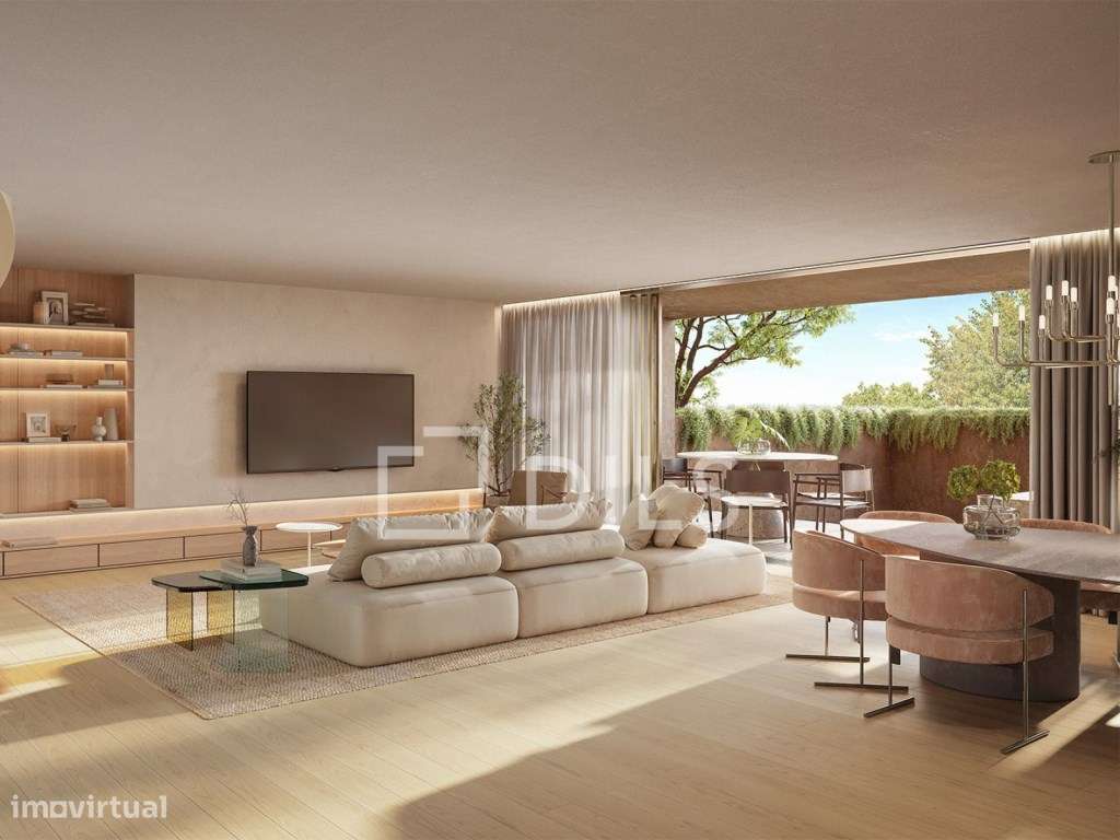 Apartamento T3 com piscina, em novo empreendimento em Cascais. - Grande imagem: 5/45